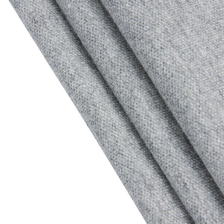 Teesso灰色男士高档POLO衫定制厚板胶印logo