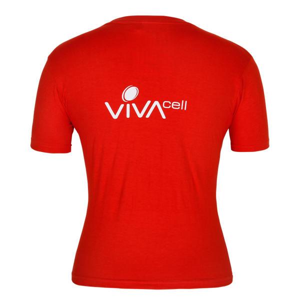 Red t shirt custom for women
