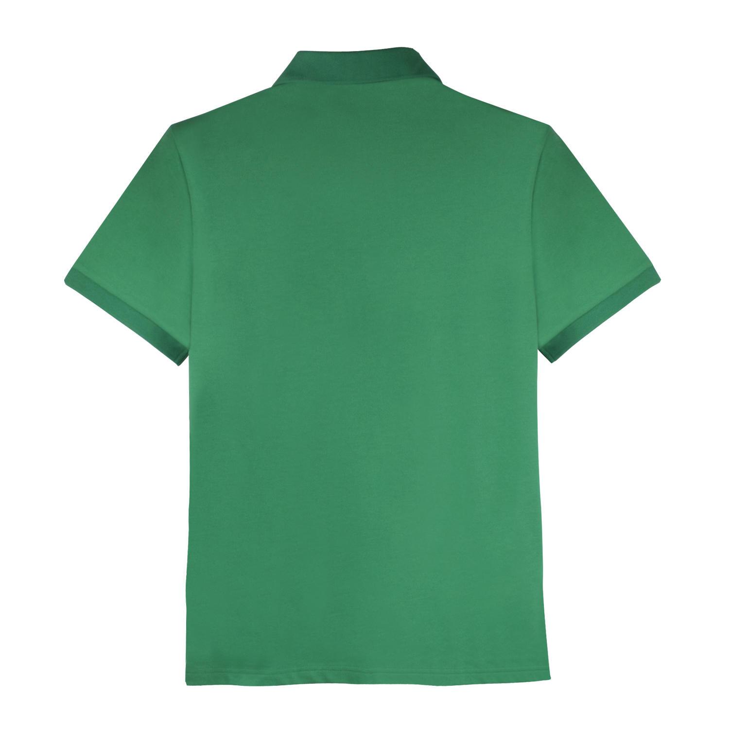 100%棉绣花高档POLO衫定制品牌logo