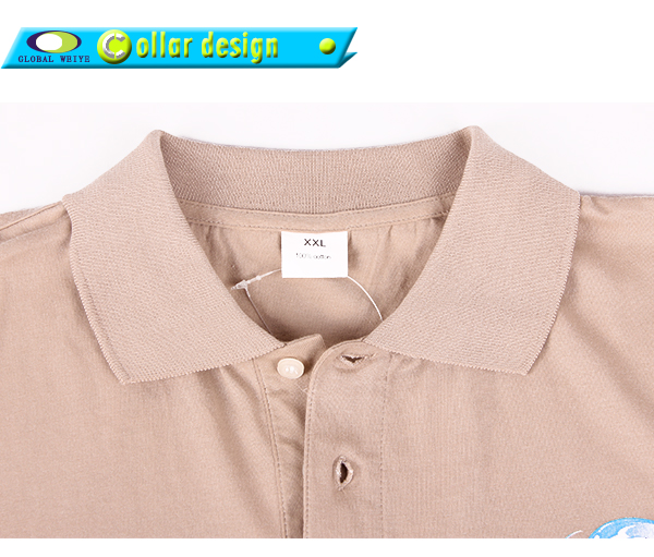 印花边纯棉polo衫男潮牌时尚