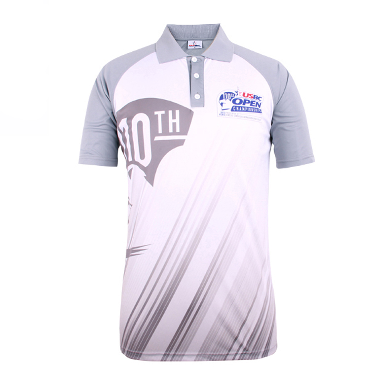 热升华polo衫男士短袖翻领T恤