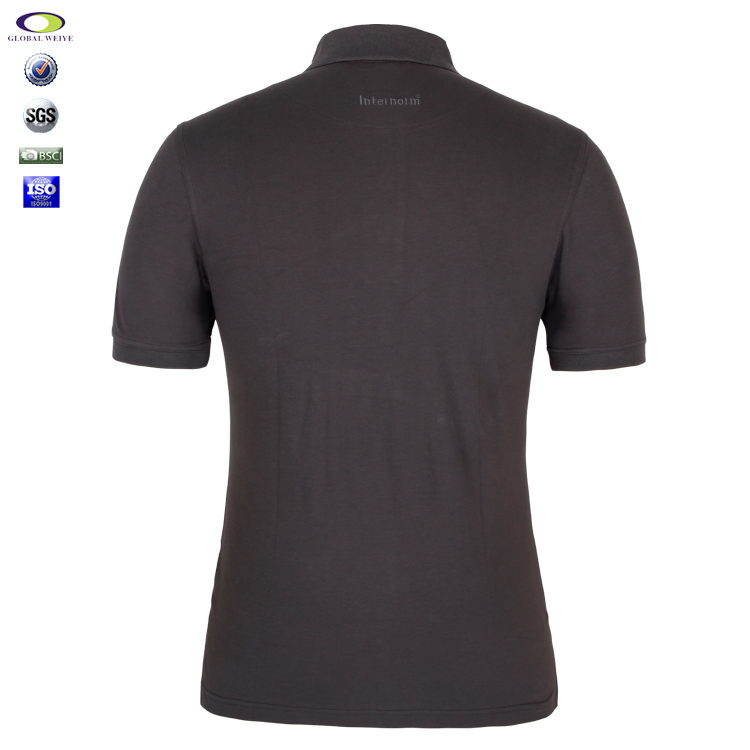定制团体工装灰色POLO衫男式短袖绣花ogo