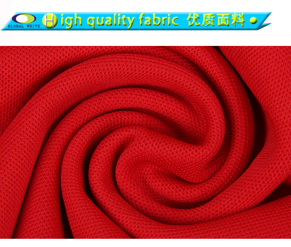 中国红POLO衫定制贴布绣logo