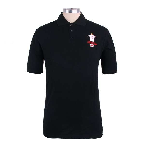 品牌polo衫工厂定制高端黑色商务男装