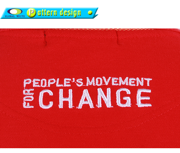 100%棉中国红polo衫男装定制特色翻领款式