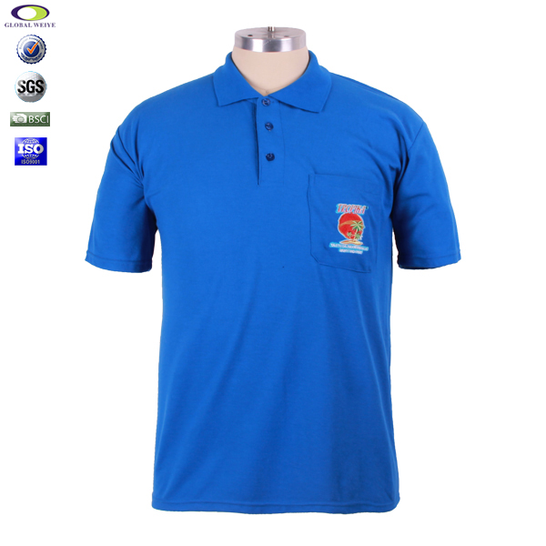 定制深蓝色广告文化衫polo衫男士短袖绣花logo