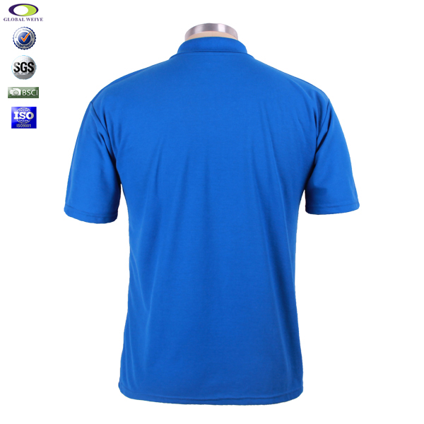 定制深蓝色广告文化衫polo衫男士短袖绣花logo