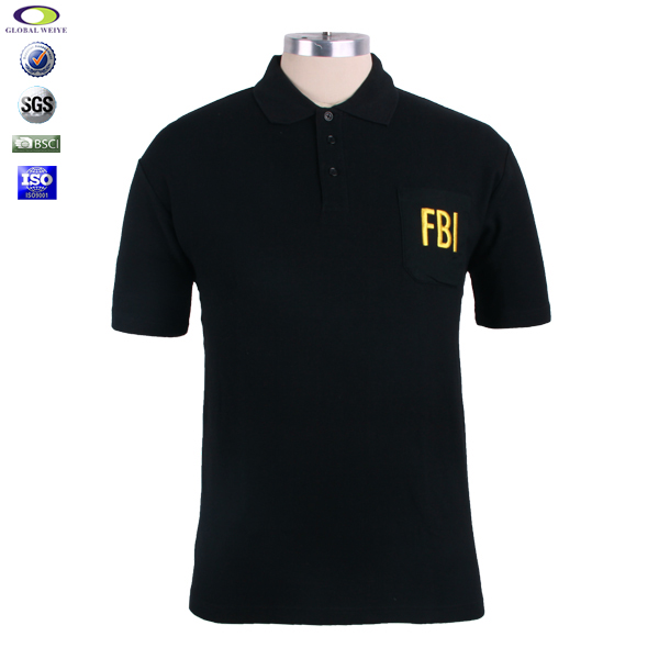 定制黑色企业文化衫商务polo衫男工装