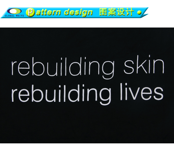 定制女士黑色V领短袖印花T恤衫