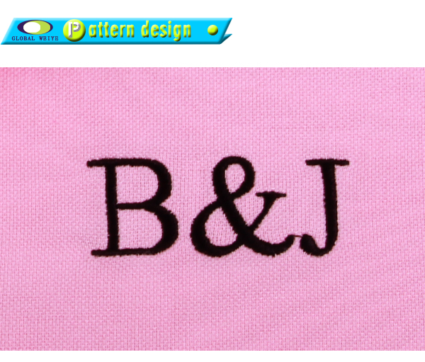 定制BJ粉色高档polo衫男装品牌绣花