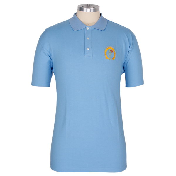 企业文化衫蓝色polo衫男装定制绣花logo