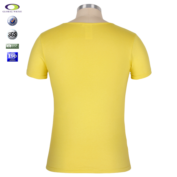 男士大圆领全棉短袖印花T恤