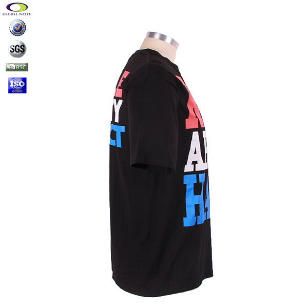 品牌男士T恤圆领短袖大印花logo