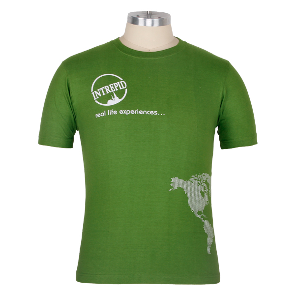 精梳棉工服活动宣传印花T恤