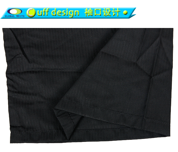 定做黑色男士印花浴袍