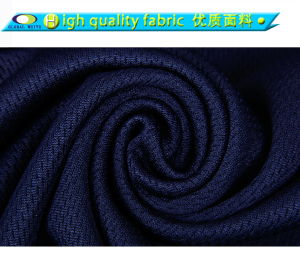 100%涤圆领印花网眼无袖篮球深蓝色运动衫