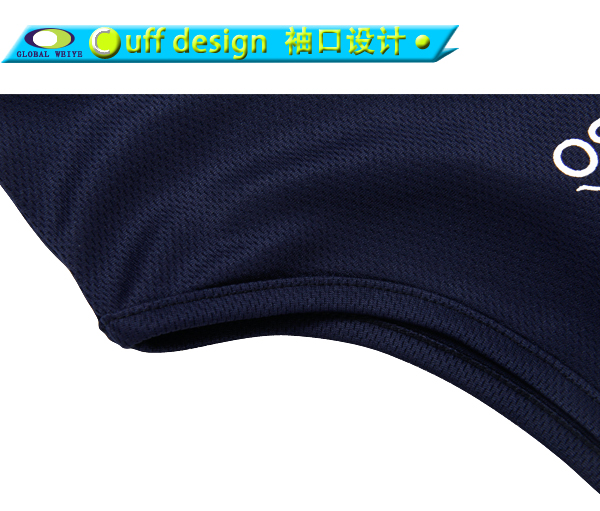 100%涤圆领印花网眼无袖篮球深蓝色运动衫