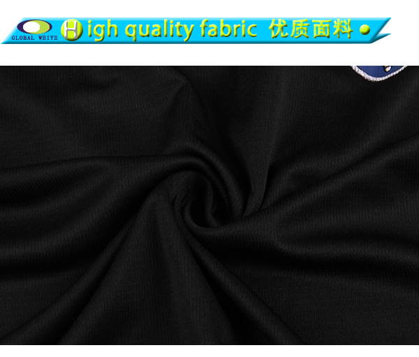 黑色全涤圆领拼接印花无袖篮球服运动衫