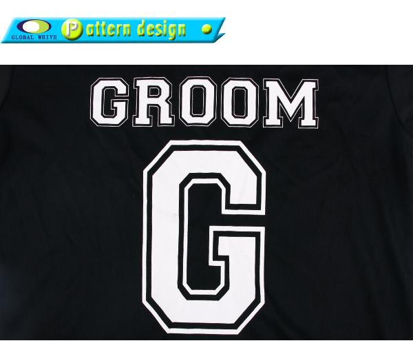 订制男士全涤V领印花T恤衫篮球运动服套头短袖