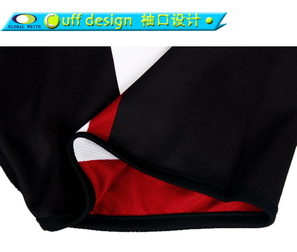 黑色100%涤纶冰球印花球服大码运动衫