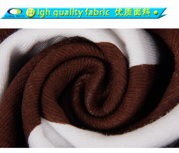 男士全棉圆领条纹印花T恤衫短袖运动服定制