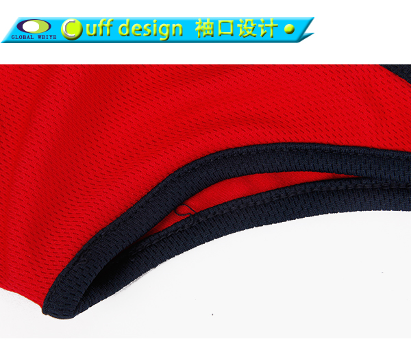 黑红拼接全涤网眼无袖上衣篮球服运动衫