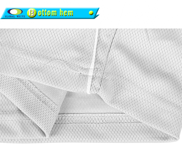 灰色100%涤纶网眼长袖冰球印花球服运动衫