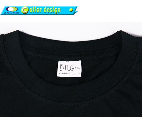 男士广告宣传衫黑色人物烫画圆领短袖T恤衫定制厂家