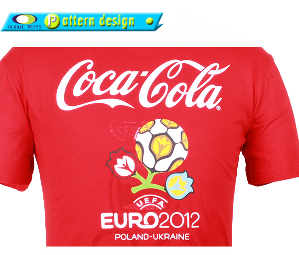 男士红色团队广告宣传衫圆领印花短袖T恤工作服定制厂家