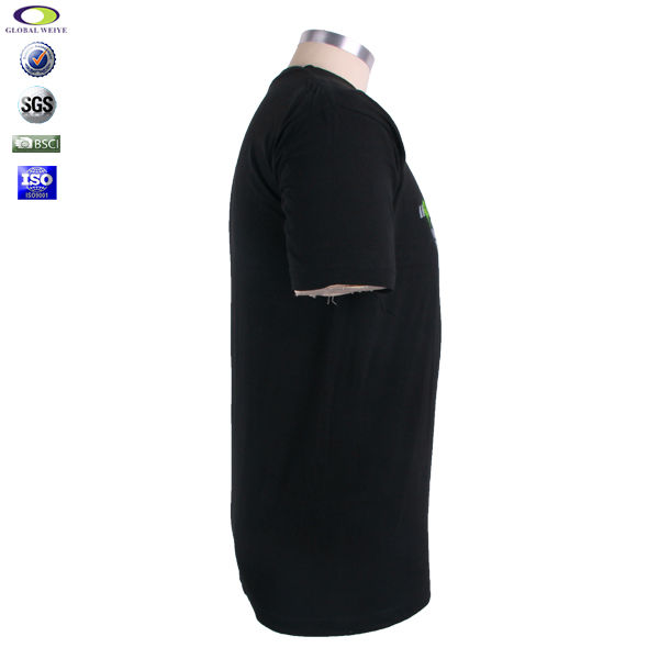 男士广告游戏宣传衫印花圆领黑色短袖T恤衫定制