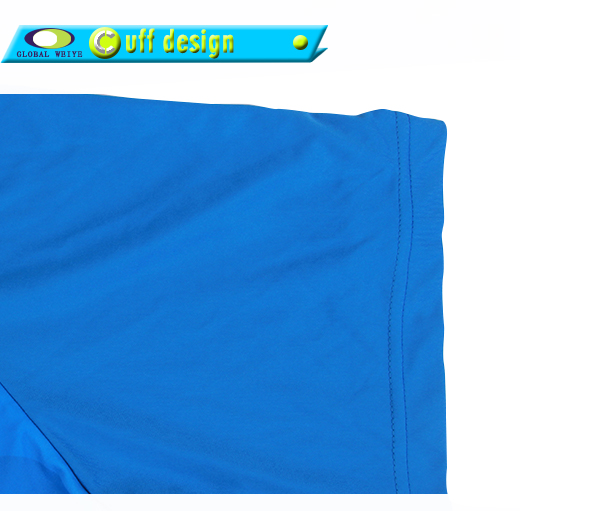 定制男士全涤蓝色热升华POLO衫翻领短袖T恤