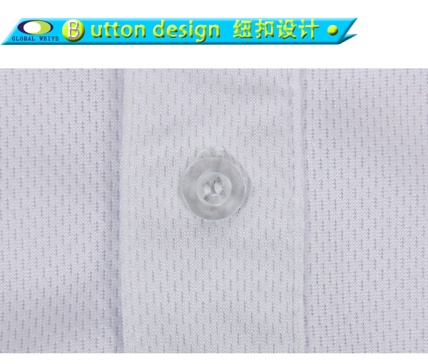 男士全涤白色空白POLO衫翻领短袖T恤衫定制厂家