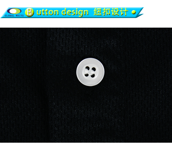 男士全涤黑色空白运动插肩POLO衫翻领短袖T恤衫定制厂家