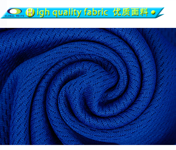 男士全涤蓝色空白POLO衫翻领短袖T恤衫定制厂家