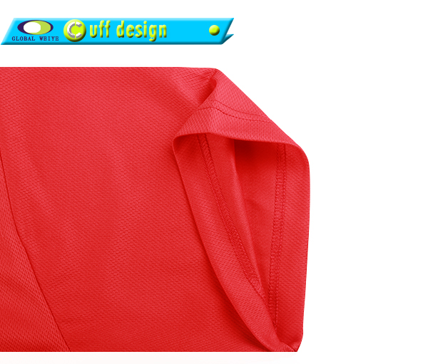 男士全涤红色刺绣POLO衫翻领短袖T恤衫工作服定制