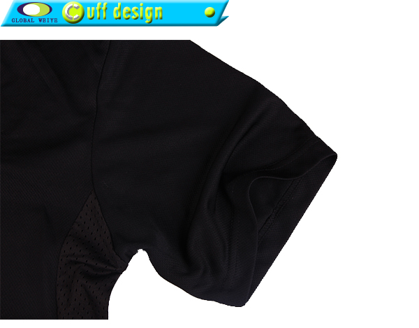 定做男士全涤拉链刺绣口袋POLO衫黑色翻领短袖T恤衫工作服