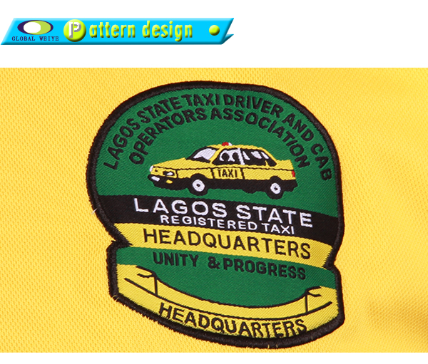 订制男士黄色POLO衫翻领刺绣短袖T恤衫定制工厂