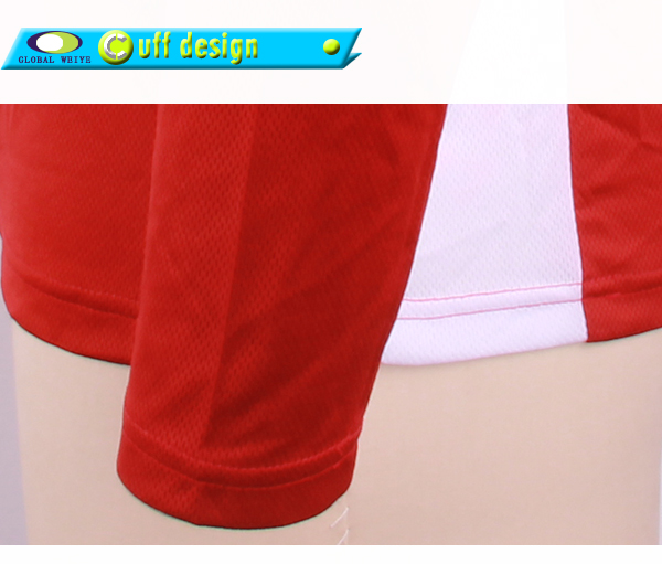 定制男士红色全涤圆领印花长袖运动服T恤衫定制厂家