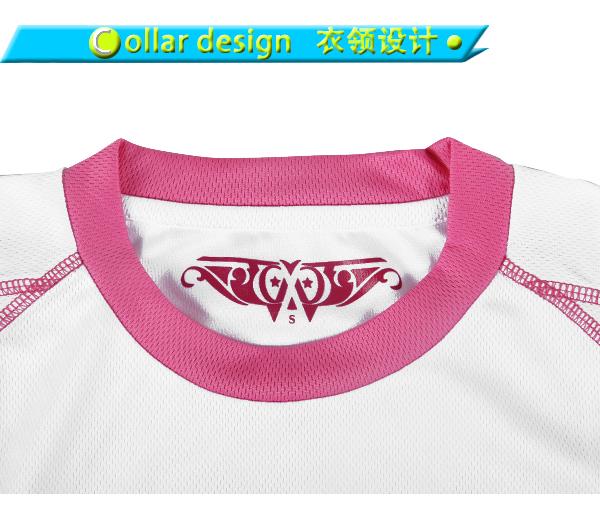 定制男士白色全涤网眼印花圆领短袖T恤衫