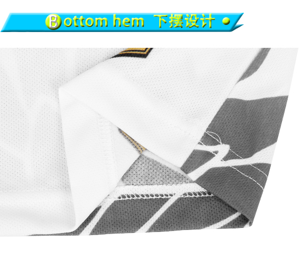 全涤男士白色印花圆领短袖T恤衫订制工厂