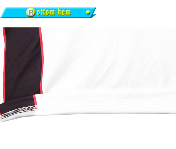 定制男士全涤白色字母印花圆领短袖运动服T恤衫