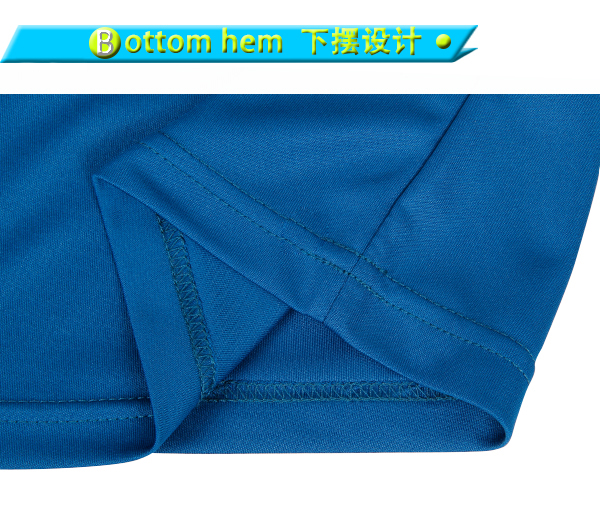 订制男士蓝色全涤圆领麋鹿印花短袖T恤衫广告衫定做