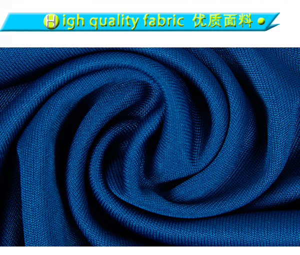 订制男士蓝色全涤圆领麋鹿印花短袖T恤衫广告衫定做