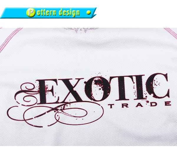 订制白色全涤网眼异色领印花圆领刺绣T恤男短袖定制