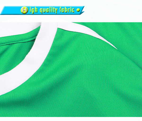 订制绿色全涤印花男士T恤圆领短袖团服定制